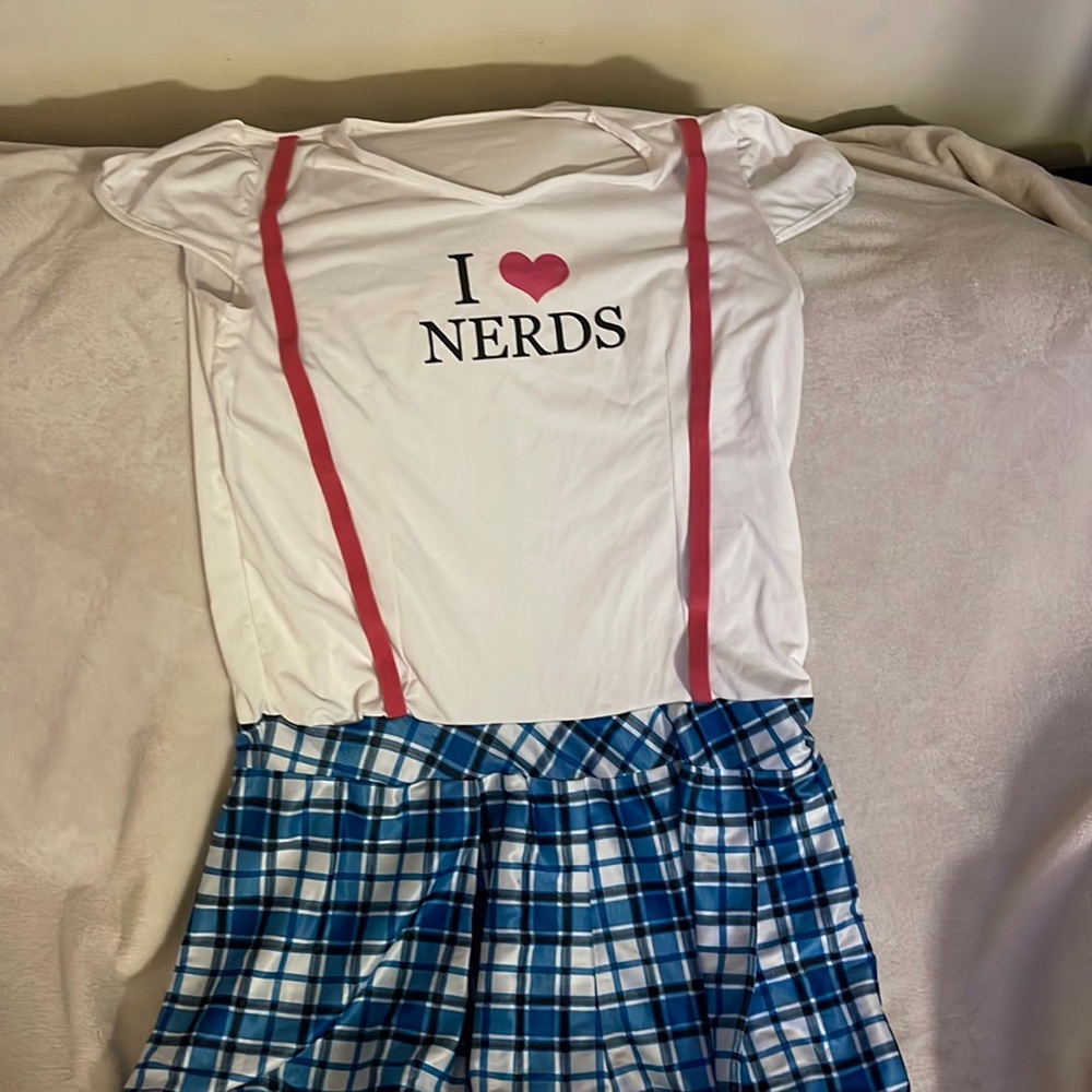 Sexy “I Love Nerds” costume